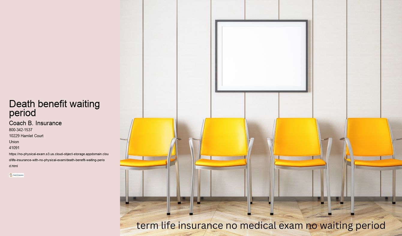 Term Life insurance waiting period