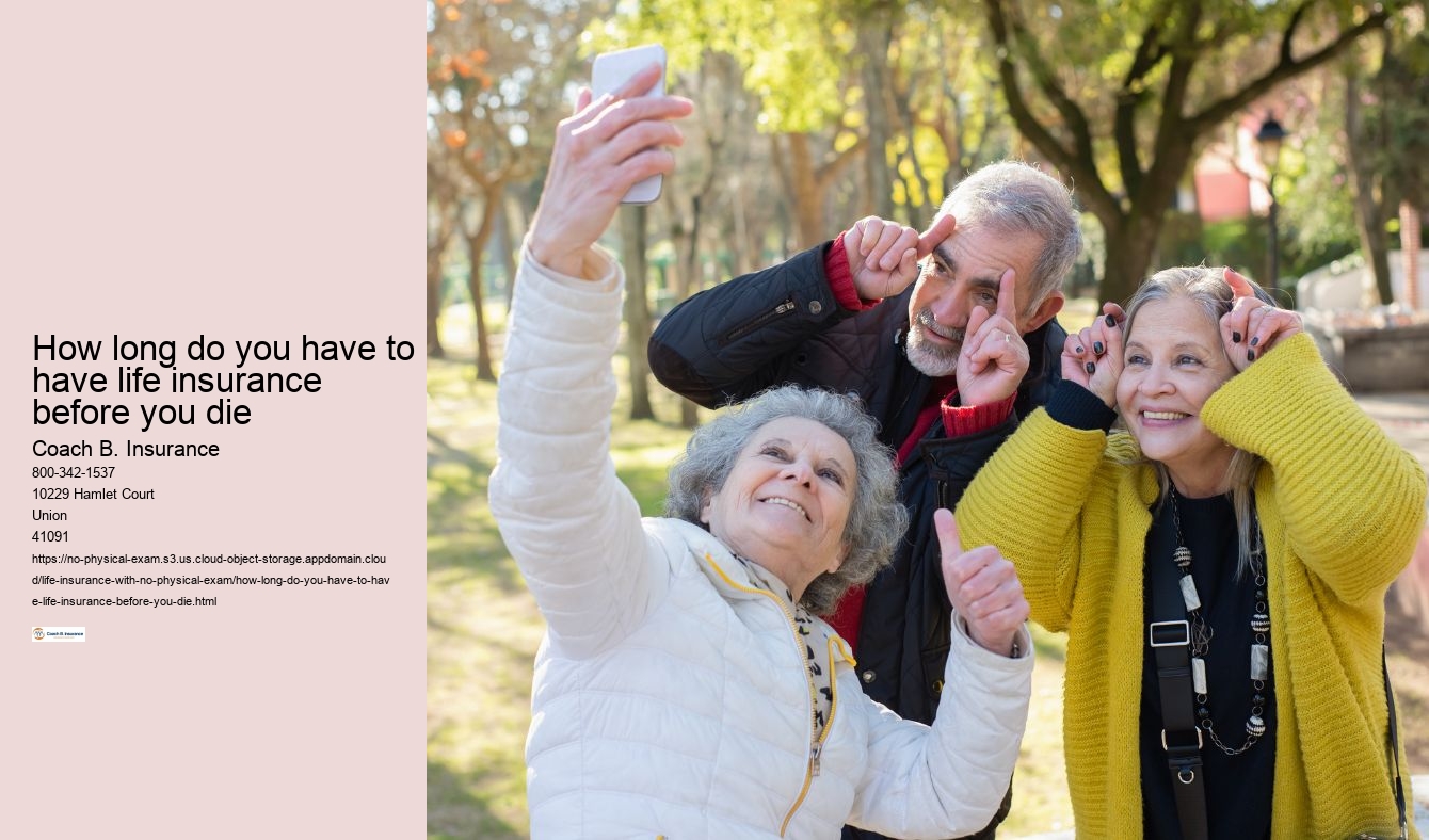 Is there a waiting period for Life insurance for seniors